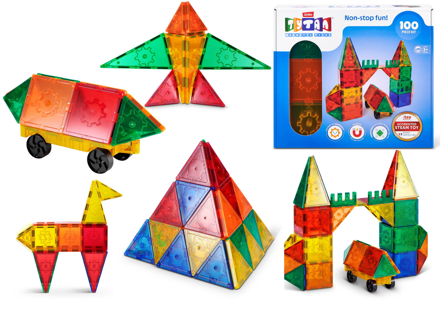 Tytan Magnetic Tiles 100 pce
