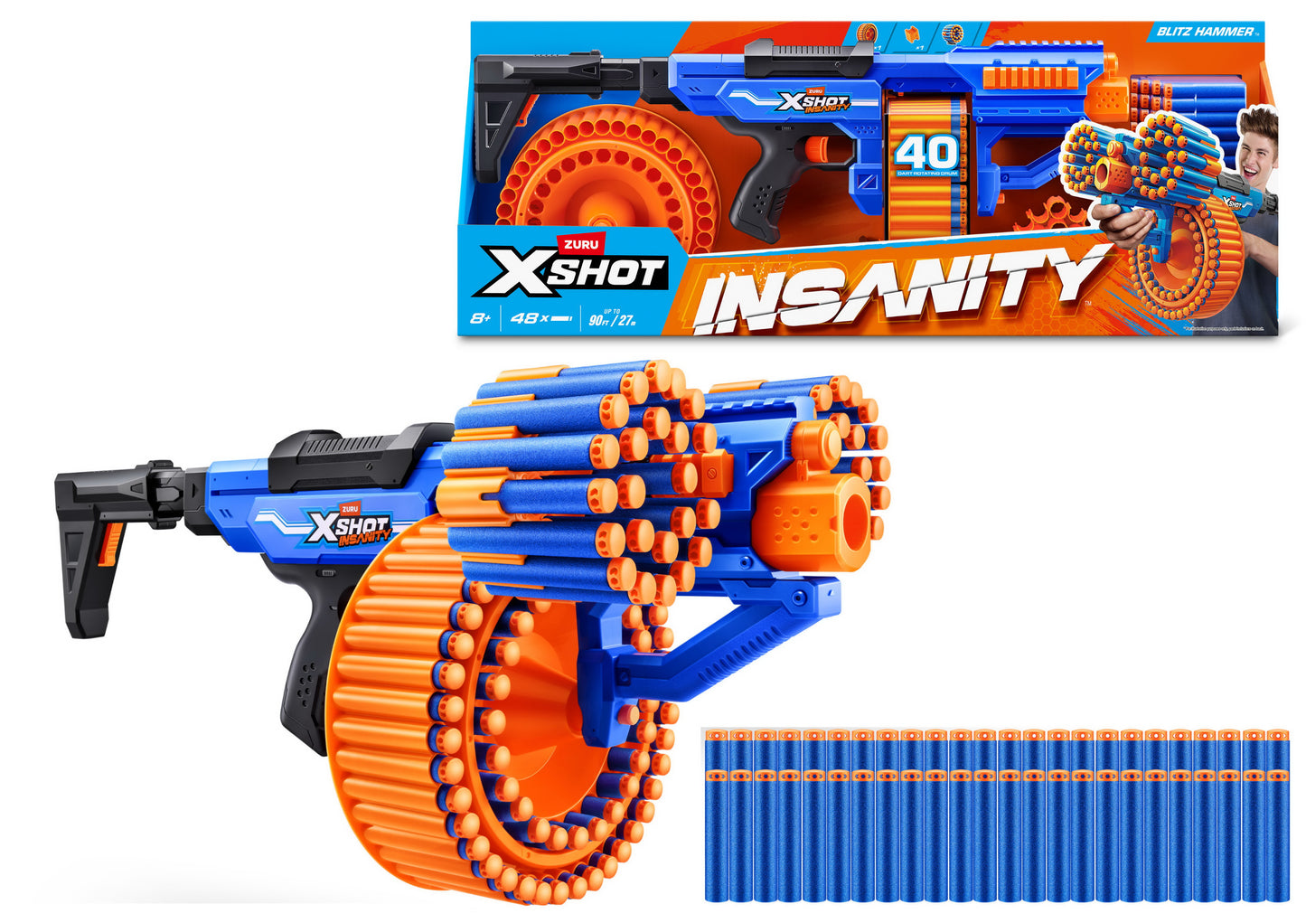 XShot Insanity Blitz Hamm