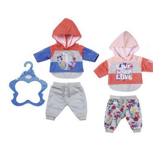 Baby Born Jogging Suits 2 Assorted