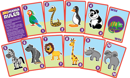 Zoo Mania Card Game