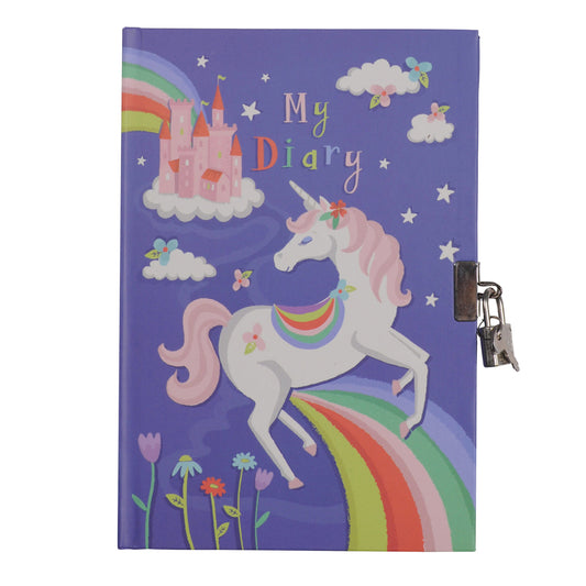 Unicorn Diary With Lock
