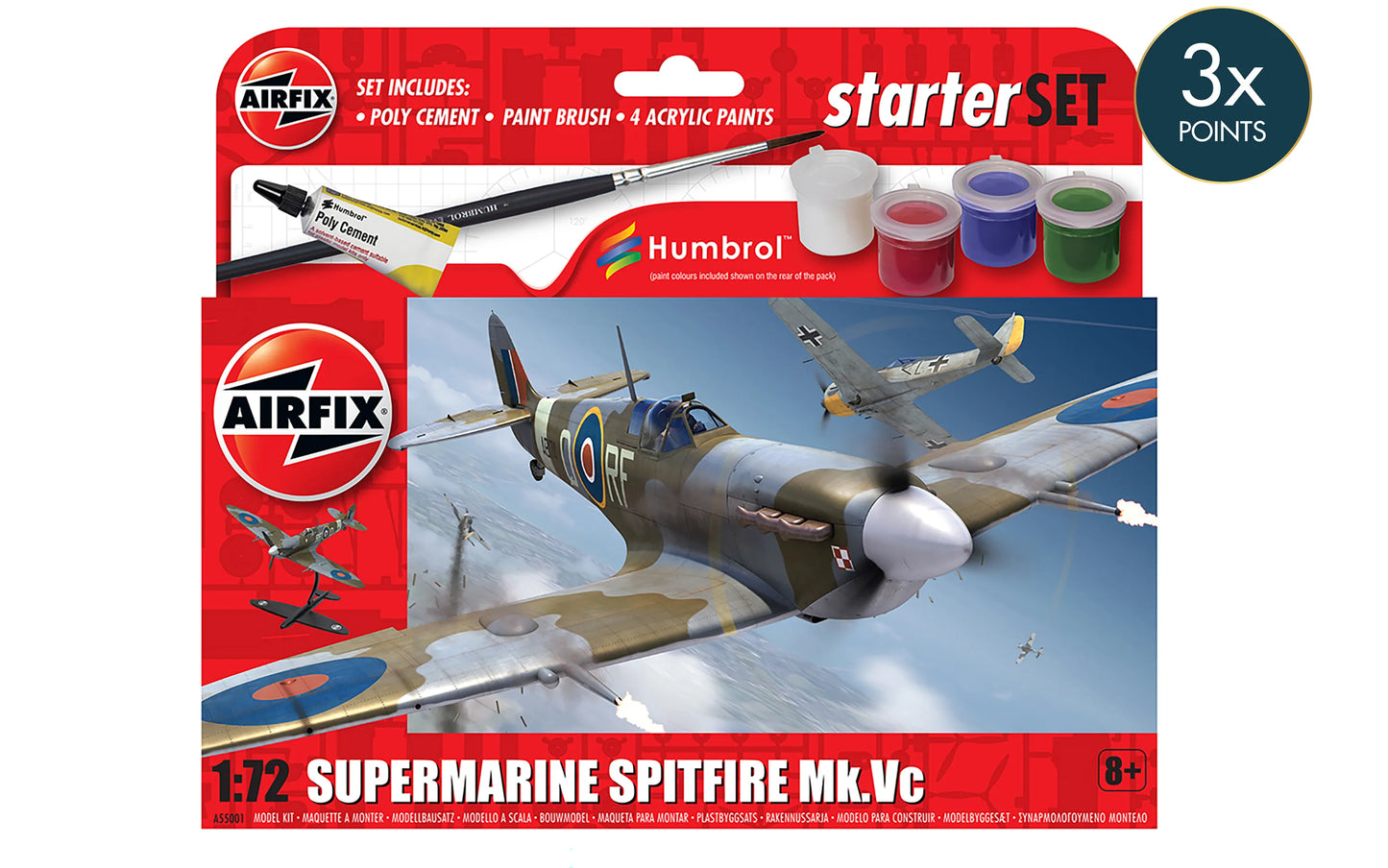 Airfix Starter Set Supermarine MkVc