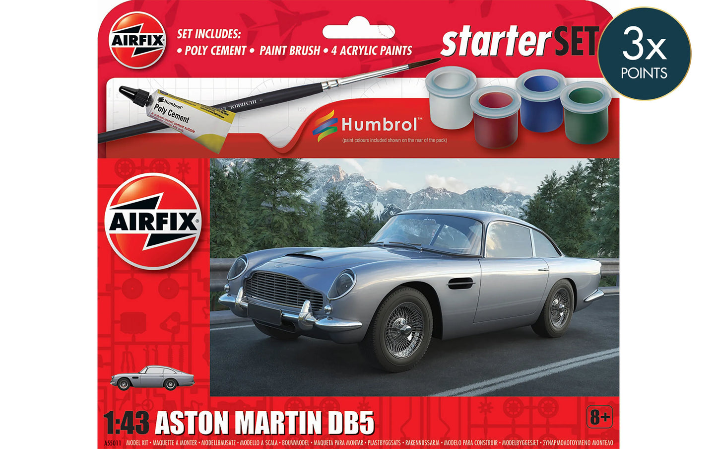 Airfix Starter Set Aston Martin DB5