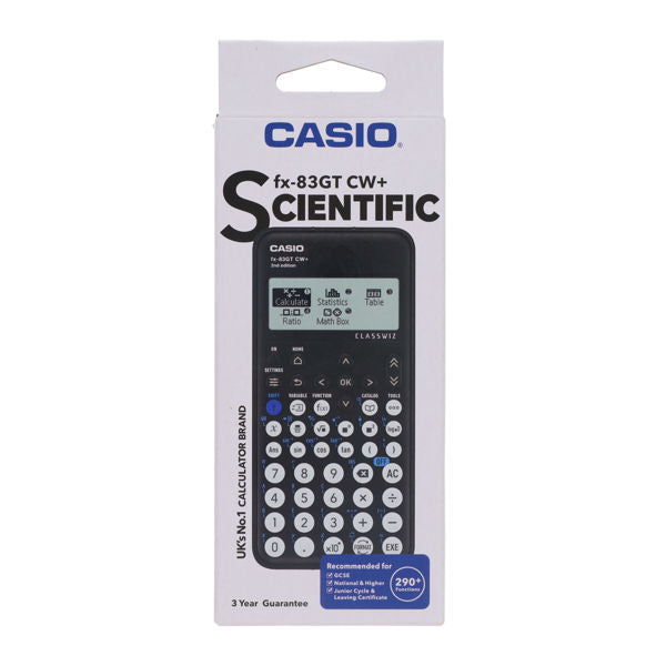 Casio Scientific Plus Black (FX-83GTCWPLUS)