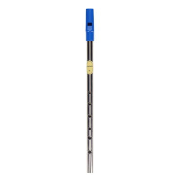 Tin Whistle Nickle/Blue 'D' Key