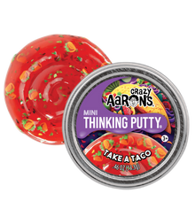 Crazy Aarons Thinking Putty Mini Tin Take A Taco