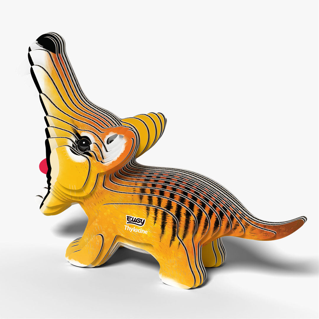 Eugy Tasmanian Tiger 3D Model Craft Kit