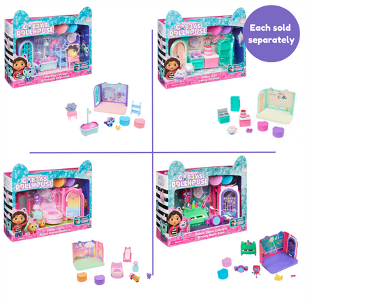 Gabby's Dollhouse Deluxe Room Assorted