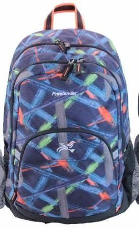 BACKPACK STUDENT BLUE/ORANGE