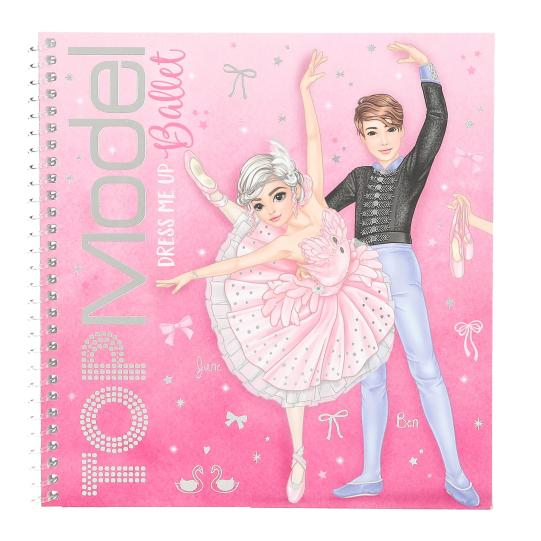 Top Model Dress Me Up Stickerbook Ballet