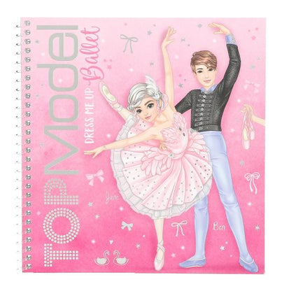 Top Model Dress Me Up Stickerbook Ballet