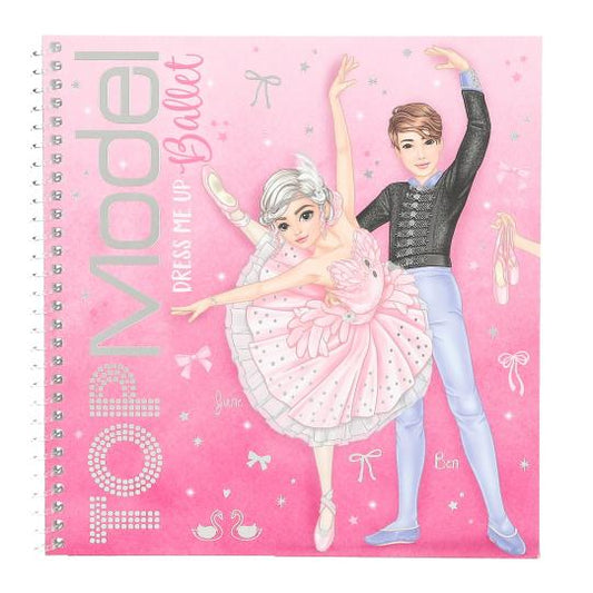 Top Model Dress Me Up Stickerbook Ballet