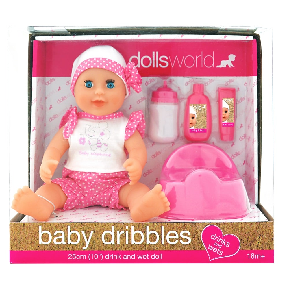 Dolls World Baby Dribbles Gift Set