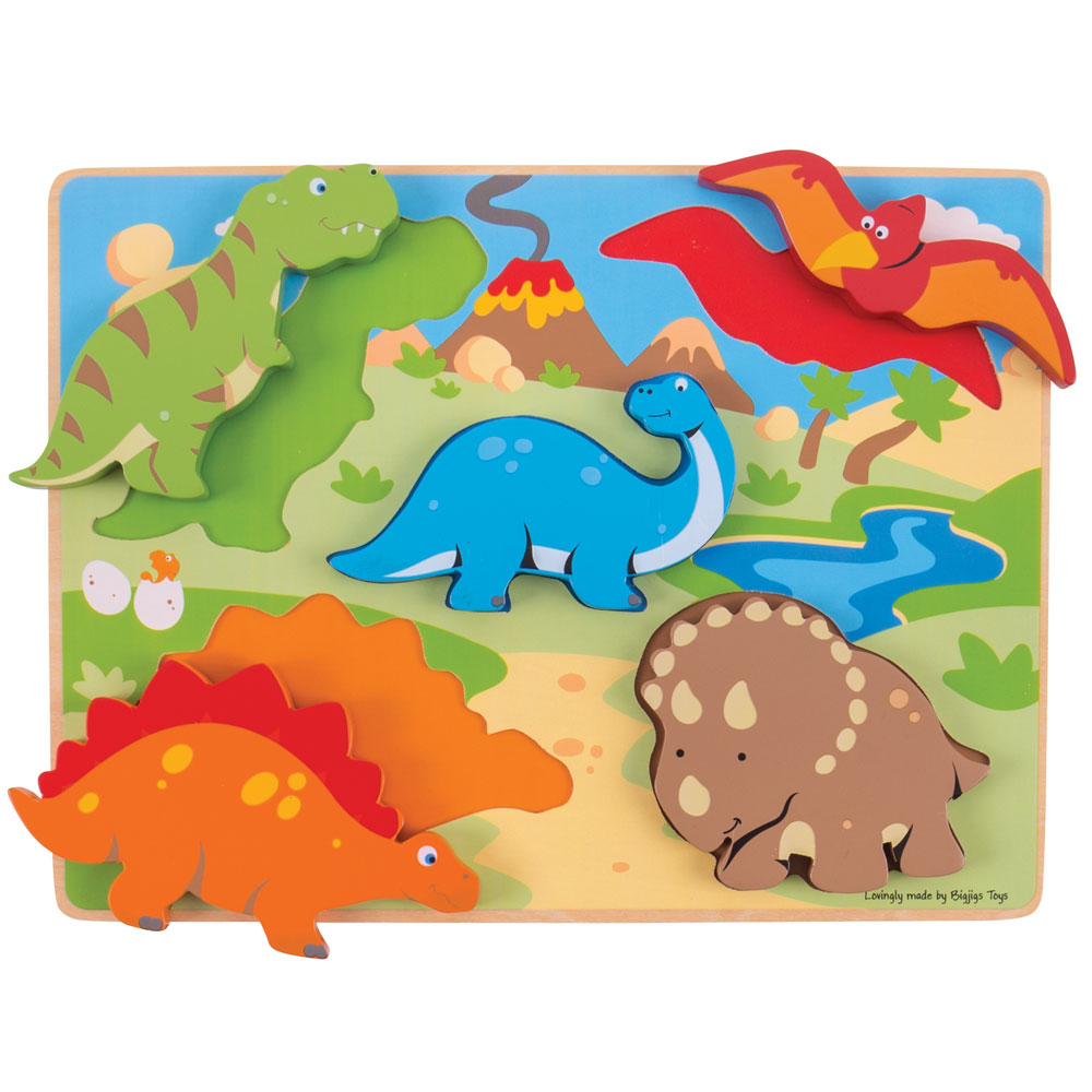 Chunky Lift Out Dinosaur Jigsaw Puzzle