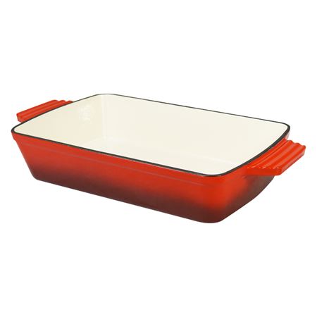 Cast Iron 1.5l Red Roasting Dish