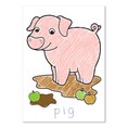 Orchard Farmyard Sticker Colouring Book