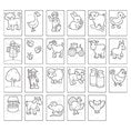 Orchard Farmyard Sticker Colouring Book