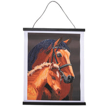 Crystal Art Scroll Chestnut Mares