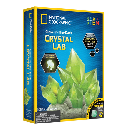 National Geographic Glow In the Dark Crystal Lab