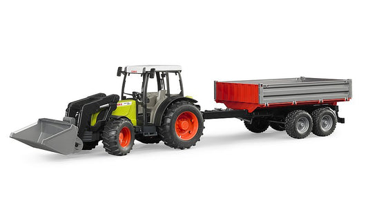 Bruder Claas Nectis 267 F with Tipping trailer