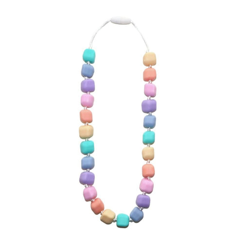 Princess & The Pea Pendant - Sensory Necklace Pastel