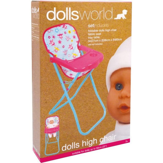 Dolls World Deluxe High Chair