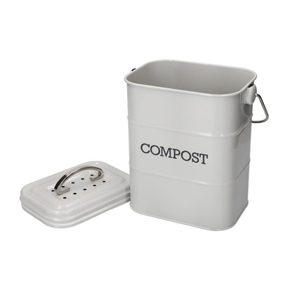 3Lt Compost Bin Grey