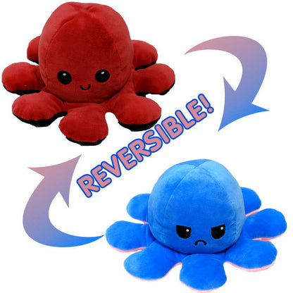 Reversible Octopus Plush 20cm