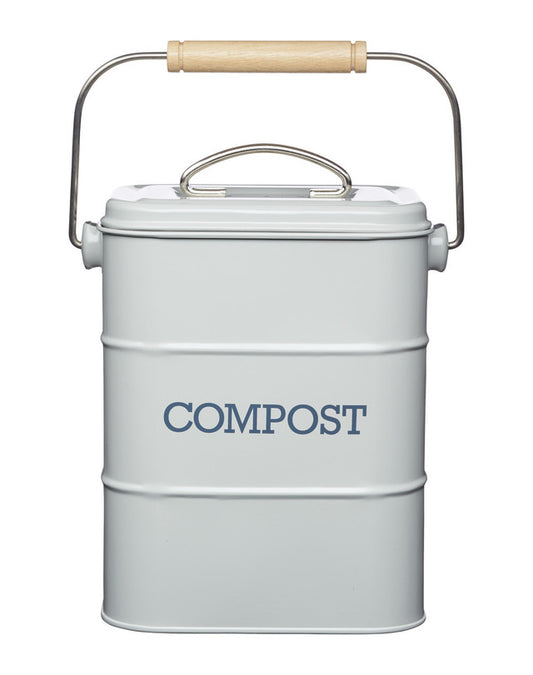 3Lt Compost Bin Grey