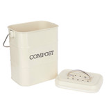 3Lt Compost Bin Cream