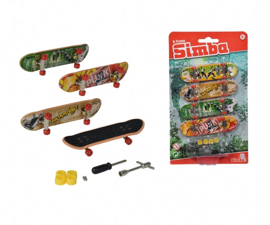 Finger Skateboard 4 Pack