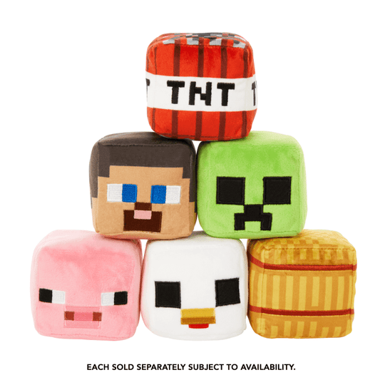 Minecraft Blocks Plush Assorted