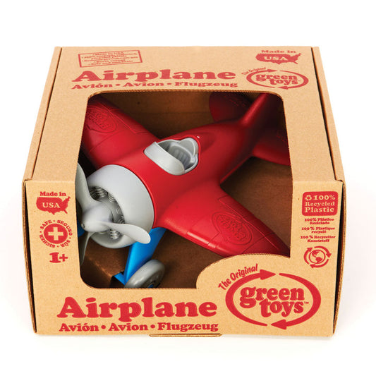 Green Toys Airplane Red