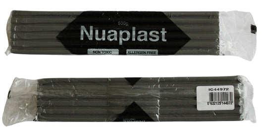 Plasticine 500g Grey Nuaplast
