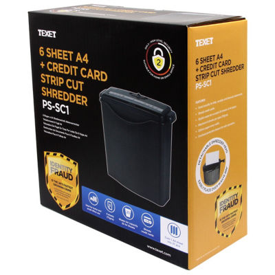 Texet A4 6 Sheet Shredder PS-SC1