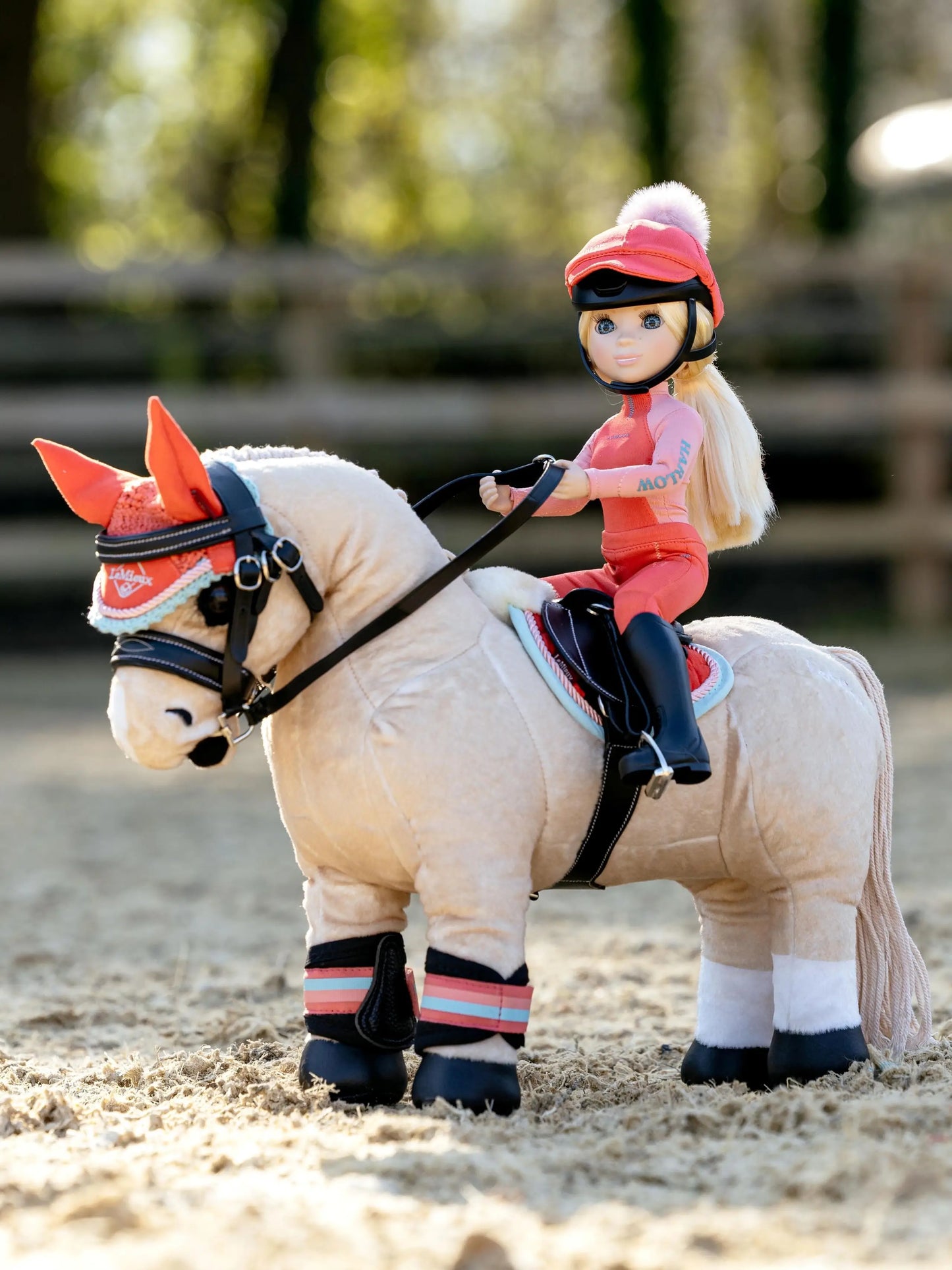 Saddle Pad For Toy Pony Coral Crush