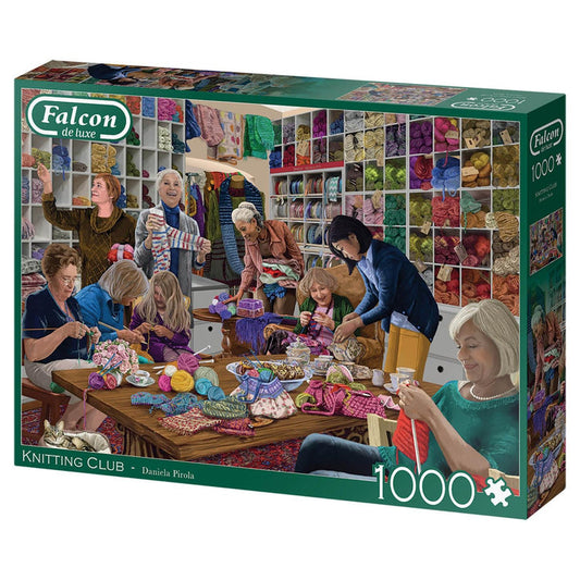 Knitting Club 1000 Piece Jigsaw Puzzle