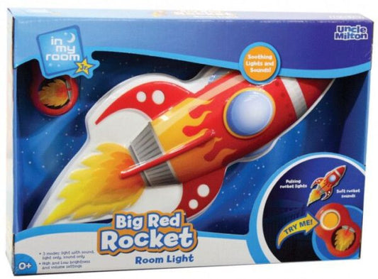 Big Red Rocket Room Light
