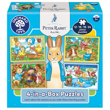 Orchard Peter Rabbit 4 In A Box Puzzle