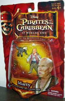 Pirates Of The Caribbean Marty & Jack The Monkey