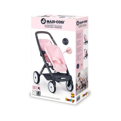 Maxi Cosy Duo Twin Push Chair Pink