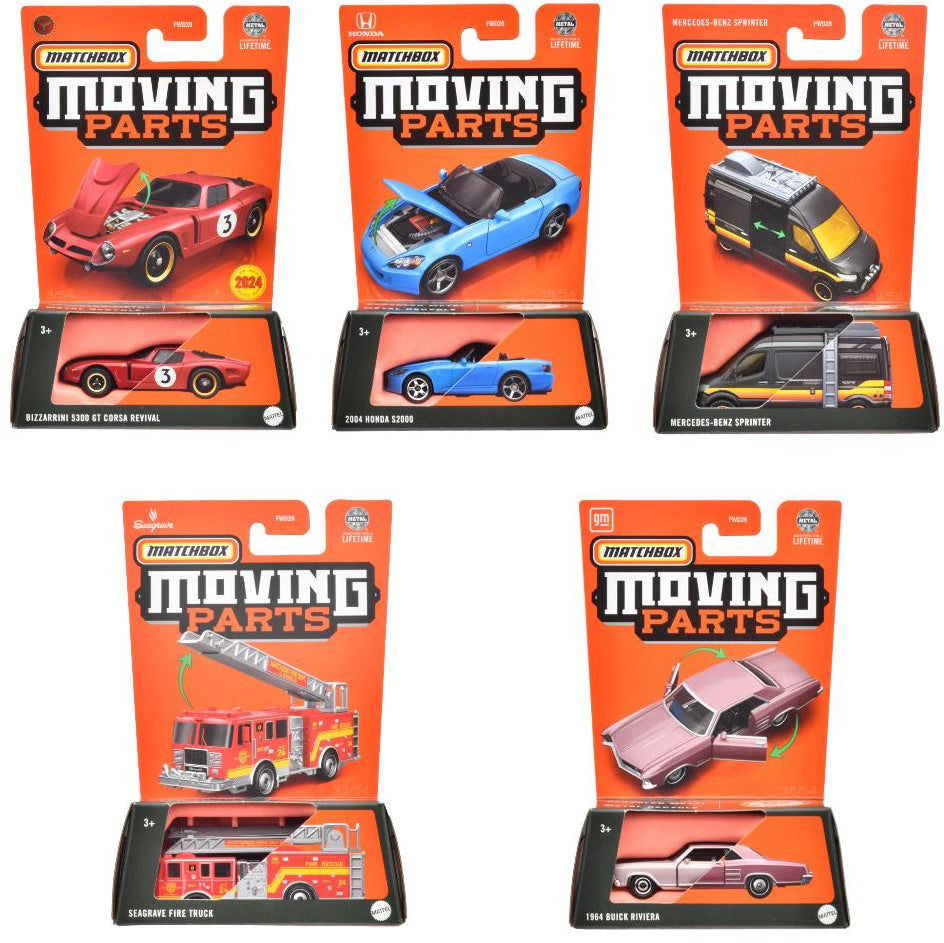 Matchbox Moving Parts Car