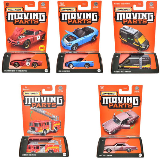 Matchbox Moving Parts Car