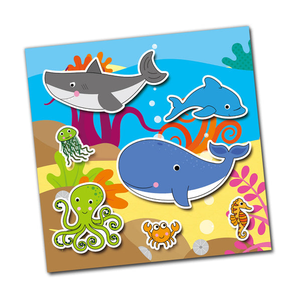 Reusable Sticker Books Animals