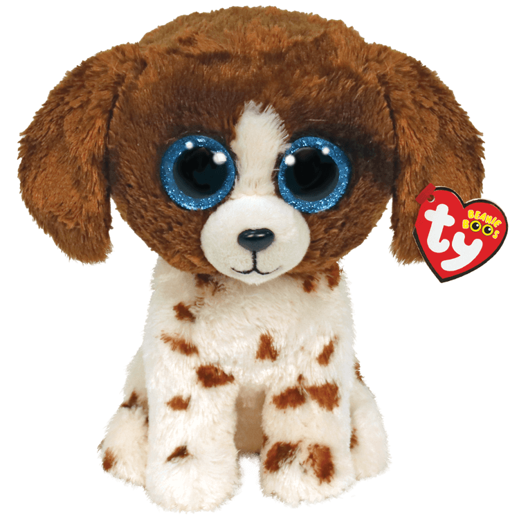 TY Muddles Dog Beanie Boo