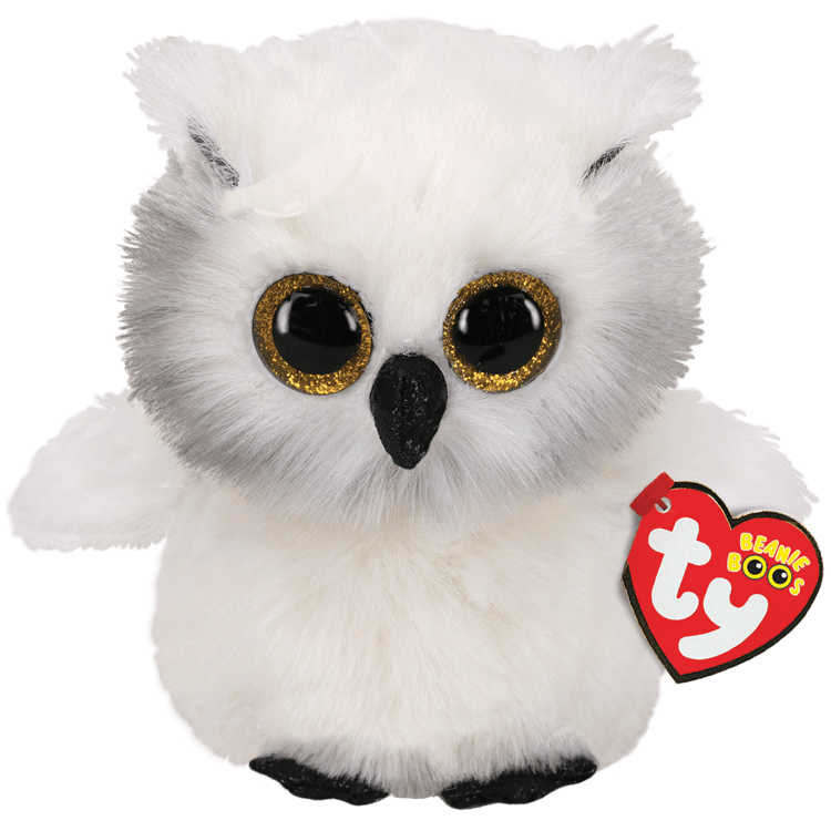 TY Austin Owl Beanie Boo