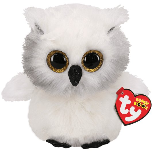 TY Austin Owl Beanie Boo