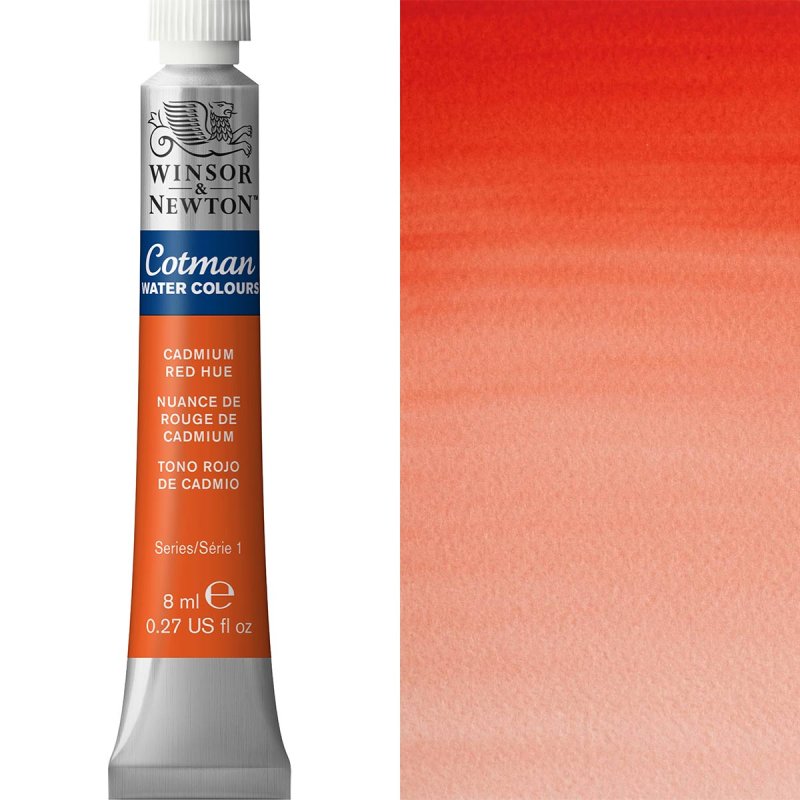 Cotman Watercolour Cadmium Red Hue 8ml