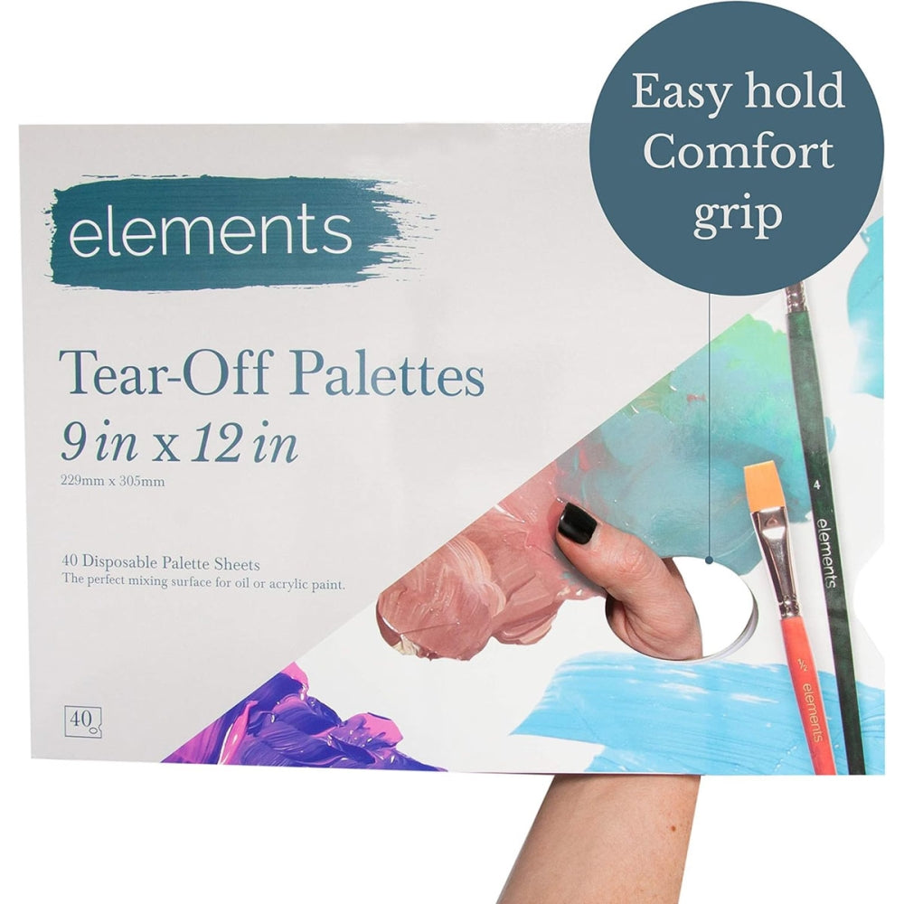 Elements Tear Off Palette 9in x 12in 40 Sheets