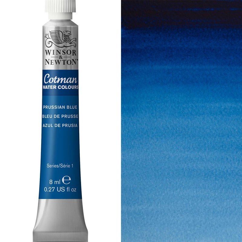 Cotman Watercolour Prussian Blue 8ml